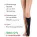 Shop Assistica 23-32 mmHg Medical Compression Stockings Open Toe Knee Socks for Men & Women Class 2 Support Large Black (158-170 cm) - Buy Online on GoSupps.com
