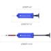 The Friendly Swede Sports Ball Pump Needles & Nozzles Multipack - Blue/Green/Red - Buy Online on GoSupps.com