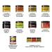 Buy Caviaroli Olive Oil Pearls Set of 5 Flavors (Virgin Extra Chilli Basil Wasabi Balsamic) Gourmet Dressing & Garnishing International Shipping - Buy Online on GoSupps.com