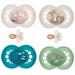 MAM Original LATEX Pacifier Set 16+ | City & Colour - 4 Pack with 2 Sterilization Transport Boxes - International Shipping Available - Buy Online on GoSupps.com