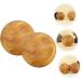 Fomiyes 2-Pack Wooden Massage Balls - Finger Acupressure Chinese Meditation & Stress Relief for Hands & Feet - Buy Online on GoSupps.com