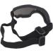 Buy Lightweight Dog Goggles - Soft Dustproof UV Protection Sunglasses for Medium & Large Dogs - Perfect for Outdoor Adventures - Silver - Buy Online on GoSupps.com