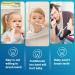 Mespirit 2Pcs Kids U-Shaped Soft Silicone Toothbrush Set | Food Grade & 360 Oral Teeth Cleaning Design | Ages 2-6 - Buy Online on GoSupps.com