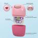 Double Ended Ice Roller & Reusable Jade Roller for Face - Anti-Wrinkle & Lifting Skin Care Set - Gua Sha Massage Tool - Pink - Buy Online on GoSupps.com