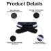 Ramoni Women's Sciatica Back Support Belt - Alleviate Lower Back, Leg, and Pelvic Pain - Anti-Slip, Adjustable Straps - Black - Buy Online on GoSupps.com