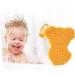 minkissy 1pc Shower Wipe Kids Drum and Sticks Body Baby Take a Bath Wood Pulp Fiber Scrubber - Buy Online on GoSupps.com