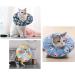 Kitchen-Dream Soft Cat Collar - Cute Anti-Bite Neckband for Pets | Wound Healing Collar in Blue - Buy Online on GoSupps.com