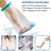 DESTRIC Waterproof Leg Cast Cover - Non-Slip, Reusable Protector for Shower and Bathing - Watertight Seal for Broken Leg, Knee, Foot, Ankle Wound - Buy Online on GoSupps.com