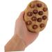 Beavorty Wooden Massage Brush Set - Multi-Purpose Body & Scalp Massager Travel Comb & Decorative Hair Tool - Buy Online on GoSupps.com