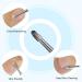 Shop CGBE 3/32 Inch Nail Miller Attachments - Wolframcarbid Drill Bits for Nail & Foot Care | Remove Dead Skin & More - Buy Online on GoSupps.com