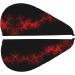 Explosion Burst Red Black Coral Velvet Dry Hair Cap | Unisex Wet Towel Wrap | Perfect for Home Pool Parties & Beach Accessory - Buy Online on GoSupps.com