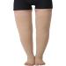 TOFLY Medical Thigh High Compression Stockings (Pair) 15-20mmHg Graduated Support for Varicose Veins Edema - Beige 3XL - Buy Online on GoSupps.com