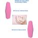 20 Pcs Double Sided Nail Buffers | 100/180 Grit | Portable & Washable | Pink Diamond Buffer Blocks - Buy Online on GoSupps.com