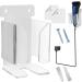 FACYNDE Transparent Shower Shaver Holder - Self-Adhesive Acrylic Organizer for Electric Shavers & Razors | Wall Bracket for Caravans - Buy Online on GoSupps.com