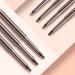 Maedack Eyebrow Pen - 1PCS Makeup Double Head Automatic Eyebrow Pencil Natural Waterproof Lasting Eyebrow Pen with Eyebrow Brush brown - Buy Online on GoSupps.com