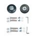 YongXuan Mute Wear-Resistant Luggage Suitcase Replacement Wheel Kit (50mm  18mm)