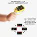 TMISHION Pulse Oximeter | Blood Oxygen Saturation Monitor Fingertip Clip | 6 Modes Auto USB Charging | LED Blood Oxygen Monitor for Kids | Yellow - Buy Online on GoSupps.com