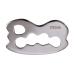 JustSun Gua Sha Scraper Soft Tissue Massage Tools Stainless Steel IASTM Tool for Reducing Muscle Pain