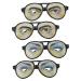 Gadpiparty 1 set 4 pieces of eye party glasses eyeball sunglasses glasses toys birthday party glasses male toys fashionable sunglasses for children as shown 16x14.5x5.5cm