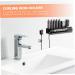 VINTORKY Curling Iron Rack Styler Holder Blow Dryer Holder Blow Dryer Stand Kickstand Black Stainless Steel - Buy Online on GoSupps.com