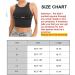 Yeawinta Women's Workout Crop Tops 2 Pack | Racerback Halter Neck Yoga Shirts | Sleeveless Athletic Tops - Black/White, Medium - Buy Online on GoSupps.com