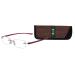 SAV Eyewear Unisex Flex 2 Reading Glasses 5026 Burgundy +2.50 Power