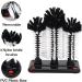 Bottle Cleaning Brush with Suction Base Glass Cup Washer 3PCS Head Bristle Brush for Beer Cup Long Leg Cup Red Wine Glass and More Bar Kitchen Cup - Buy Online on GoSupps.com