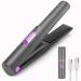 Hair Straightener (2022 New),Cordless Flat Iron,Wireless Strgightner for Hair,USB-C Rechargeable Ceramic Mini Flat Iron with 4800mA Battery, Adjustable Temperature, Travel Size (Grey)