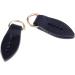 Prettyia PU Leather Zipper Puller - Stylish Zipper Pendant for Jackets Bags & Purses | 3 Color Options - Black - Buy Online on GoSupps.com