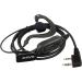 Retevis Case of 10 Two Way Radio Earpiece with Mic - Compatible with Baofeng, Arcshell, and more - Single Wire Earhook Headset for Clear Communication - Buy Online on GoSupps.com