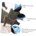 PACKOVE 1pc Pet Bag Transparent Backpack Blue Backpack Puppy Backpack Puppy Carrier Travel Space Cat Cage 35X35X17CM Blue - Buy Online on GoSupps.com