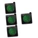 FRCOLOR 4pcs Glitter Eyeshadow Palette Green Makeup Eye Glitter Eye Shadow for Women Pearlescent Miss Set