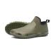 SWIFT*FROG Unisex Waterproof Garden Shoes Ankle Rain Boots Mud Muck Rubber Slip-On Footwear with Comfort Insole for Women Men Green 12 Women/10.5 Men