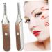 Balacoo 3pcs Heated Eyelash Curler Kit Mini Eye Lash Curling Clips for Natural Lashes | Perfect Makeup Set for International Shipping - Buy Online on GoSupps.com