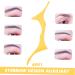 brow guide stencil makeup tools and accessories eyebrow makeup tools makeup stencil brow guide template eyebrow templates for women eyebrow stencil Silica gel Auxiliary heating 17.3x5.9cm Yellow - Buy Online on GoSupps.com