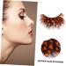 minkissy 2 Pairs False Eyelashes Cross False Eyelashes False Lashes Full Volume Fake Eyelashe Long Extension Eyeslash Strip Eyelashes Halloween Party Eyelashes Christmas 3d - Buy Online on GoSupps.com