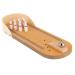 HOUH Desktop Bowling Toy, Beautifully Designed Desktop Mini Bowling Game Set Convenient Relieve Stress Practical with 10 X Bowling Ball for Playing((Mini Bowling))