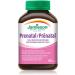 Jamieson Prenatal Multivitamin 100Caplets (Package May Vary) & Chewable Vitamin C 500 mg - White Juicy Peach Flavour 120 Count (Pack of 1) - Buy Online on GoSupps.com