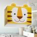 Dalber Children's Wall Lamp - Little Tiger Animal Design Yellow - E27 - Ideal for Kids' Rooms - 64568 - Buy Online on GoSupps.com