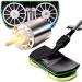 Electric Floor Cleaning Rotary Mop Hand Held Rotating Floor Polisher Living Room Bedroom Kitchen Carpet Tile Polishing Machine Portable Cleaning Mop Black - Buy Online on GoSupps.com