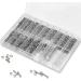 Eyeglasses Repair Kit with 1000PCS Screws and 6 Screwdrivers - HKIDEE Sunglasses Repair Kit for Glasses, Sunglasses, Watch, Clock - Spectacle Repair Tools - Buy Online on GoSupps.com