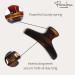 Parcelona French Salon Tortoise Shell Hair Claw Clips- Set of 4 - Buy Online on GoSupps.com