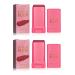 Blush Stick Cream Blush Stick Smooth Solid Moisturizer Stick Highlighter Stick Waterproof Face Makeup Stick for Cheek Eyes Lips (Red 2PCS) Red 19 g (Pack of 2)