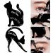 Cat Eyeliner Guides Easy Quick Makeup Tool Eye Liner Stencils Templates Black Stylish Clever - Buy Online on GoSupps.com