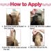SEGO 66cm Clip-In Ponytail Extension - Wavy Curly Synthetic Hair in 1# Black - 110g Braid Corn Style - Buy Online on GoSupps.com