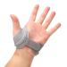Pomya CMC Thumb Support - Adjustable Elastic Left Hand Brace for Instability (M Size: 32-40 EU) - Comfortable Gray - Buy Online on GoSupps.com
