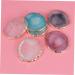 Gogogmee Nail Gel Nail Rest Stand Resin Nail Round Cosmetic Painting Palette Makeup Palette Make up Nail Set Pink Medium - Buy Online on GoSupps.com