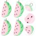 COOLHIYA 4pcs Key Chain Accessories Purse Keychain Key Chains for Crafts Car Trim Car Key Chain Food Fruit Green 5X2.5CM - Buy Online on GoSupps.com