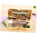 Beavorty 2pcs # Brush with Flash and Glitter Colorful Eye Colors Shadow Makeup Eyeshadow Mirror 1 count (Pack of 1) As Shownx2pcs - Buy Online on GoSupps.com