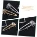 FRCOLOR Small Hair Barrettes Wedding Crystal Barrettes alligator s for hair womens metal for women snap hair pin alloy wedding Miss side Crystal Decorative Hair Clips - Buy Online on GoSupps.com